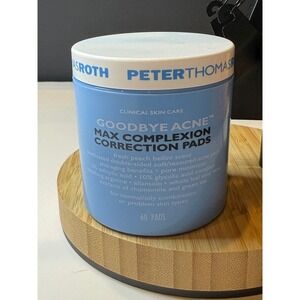 Peter Thomas Roth Goodbye Acne Max Complexion Correction Pads 60 Count EXP 10/27